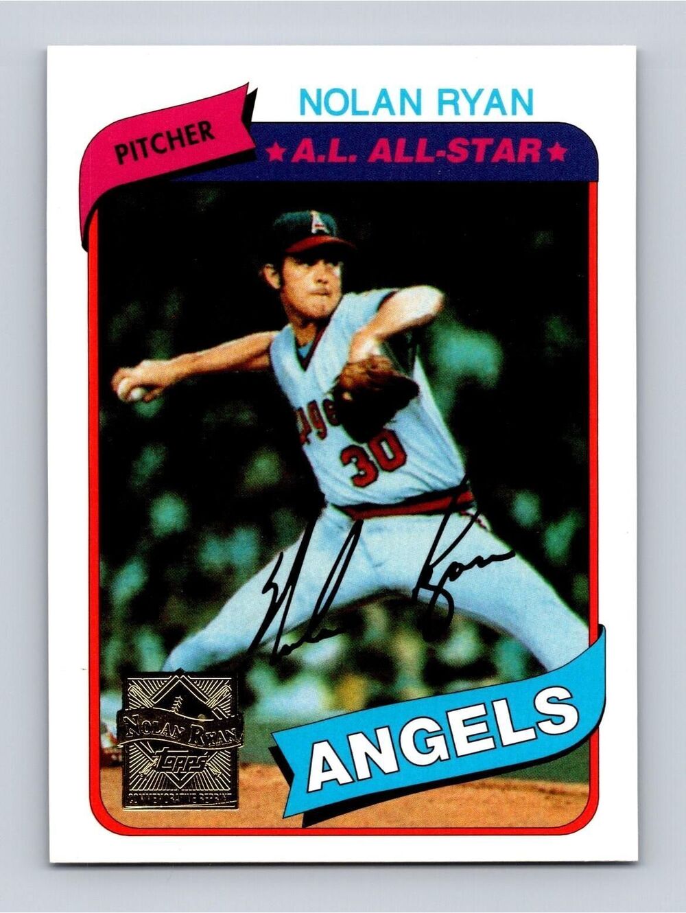 1980 Topps #580 Nolan Ryan Baseball Card
